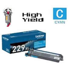 Genuine Brother OEM TN229C High Yield Cyan Laser Toner Cartridge