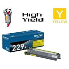 Genuine Brother OEM TN229Y High Yield Yellow Laser Toner Cartridge