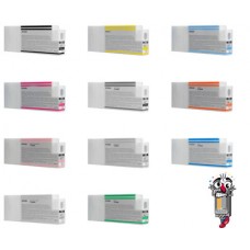 10 PACK Epson T636 (T636A) 7000 ml Ink Cartridge Remanufactured