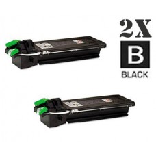 2 PACK Sharp AR-310NT Black combo Laser Toner Cartridge Premium Compatible