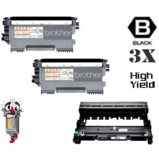 3 PACK Brother TN450 DR420 combo Laser Toner Cartridges Premium Compatible