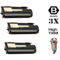 3 PACK Brother TN460 High Yield combo Laser Toner Cartridges Premium Compatible