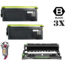 3 PACK Brother TN560 DR500 combo Laser Toner Cartridges Premium Compatible