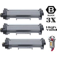 3 PACK Brother TN830XL High Yield combo Laser Toner Cartridges Premium Compatible