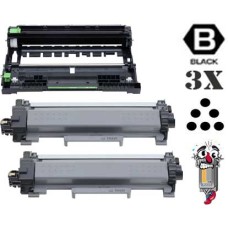 3 PACK Brother TN920UXXL DR920 combo Laser Toner Cartridges Premium Compatible