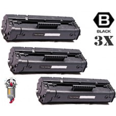 3 PACK Hewlett Packard C3906A HP06A combo Laser Toner Cartridges Premium Compatible