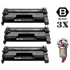 3 PACK Hewlett Packard CF258A combo Laser Toner Cartridges Premium Compatible