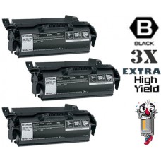 2 PACK Lexmark T650 T650H11A Super Black High Yield combo Laser Toner Cartridge Premium Compatible