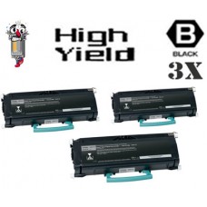 3 PACK Lexmark X463X11G High Yield Toner Cartridges Premium Compatible
