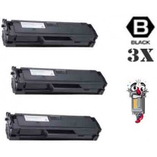 3 PACK Dell 331-7335 (HF442) Black combo Laser Toner Cartridge Premium Compatible