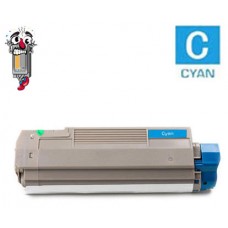 Okidata 43324403 Type C8 High Yield Cyan Laser Toner Cartridge Premium Compatible