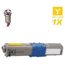 Okidata 44469701 Type C17 Yellow Laser Toner Cartridge Premium Compatible