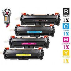 4 PACK Hewlett Packard HP410X High Yield combo Laser Toner Cartridges Premium Compatible