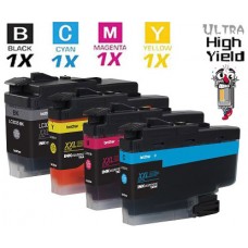 4 PACK Brother LC3039 Ultra High Yield Ink Cartridge Remanufactured