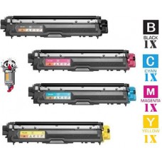 4 PACK Brother TN221/TN225 High Yield combo Laser Toner Cartridges Premium Compatible
