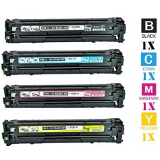 4 PACK Hewlett Packard CF380A combo Laser Toner Cartridges Premium Compatible