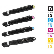 4 PACK Canon 034 Combo Laser Toner Cartridges Premium Compatible