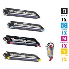 4 PACK Dell 310-809 combo Laser Toner Cartridges Premium Compatible