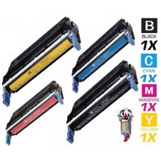 4 PACK Hewlett Packard HP314A combo Laser Toner Cartridges Premium Compatible