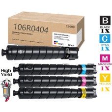 4 PACK Genuine Xerox 106R0404 High Yield Toner Cartridge