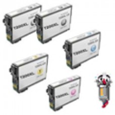 5 PACK Epson T200XL High Yield combo Ink Cartridges Remanufactured