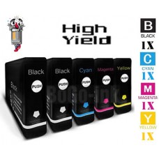 5 PACK Epson T786XL High Yield combo Ink Cartridges Remanufactured