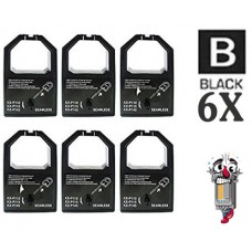Panasonic KX-P150 Black Printer Ribbon (6-pack) Premium Compatible
