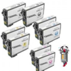 8 PACK Epson T200XL High Yield combo Ink Cartridges Remanufactured