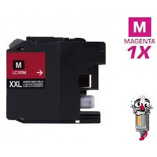 Brother LC105M Super High Yield Magenta Inkjet Cartridge Remanufactured