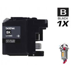 Brother LC109BK Super Black High Yield Inkjet Cartridge Remanufactured