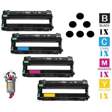 4 PACK Brother DR221CL Laser Imaging Drum Unit Set Premium Compatible