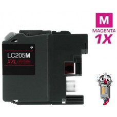 Brother LC205M Super High Yield Magenta Inkjet Cartridge Remanufactured