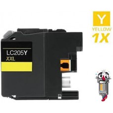 Brother LC205Y Super High Yield Yellow Inkjet Cartridge Remanufactured