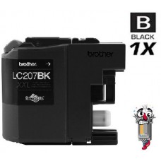 Brother LC207BK Extra High Yield Black Inkjet Cartridge Remanufactured