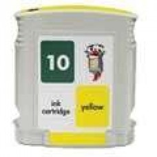 Hewlett Packard HP10 C4842A Yellow Inkjet Cartridge Remanufactured