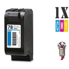 Hewlett Packard C6578DN HP78 Tri-Color Inkjet Cartridge Remanufactured