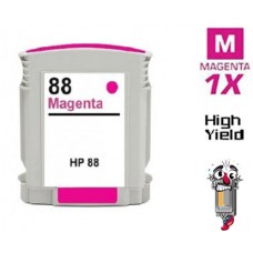 Hewlett Packard C9392AN HP88XL High Yield Magenta High Yield Inkjet Cartridge Remanufactured