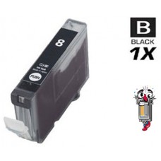 Canon CLI8BK Black Inkjet Cartridge Remanufactured