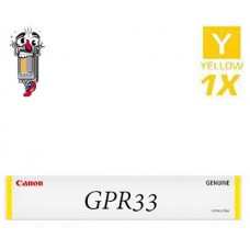 Genuine Canon GPR33 Yellow Laser Toner Cartridge