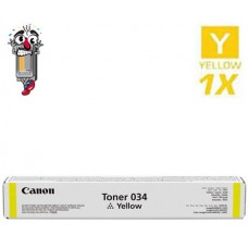Genuine Canon 034 Yellow Laser Toner Cartridge