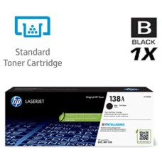 Genuine Hewlett Packard HP 138A W1380A Black Inkjet Cartridge