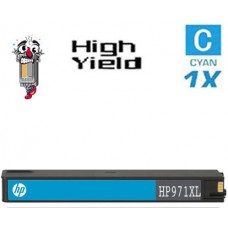 Hewlett Packard CN626AM HP971XL High Yield Cyan Inkjet Cartridge Remanufactured