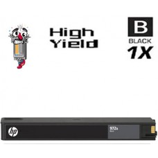 Hewlett Packard HP972X F6T84AN Black High Yield Ink Cartridge Remanufactured
