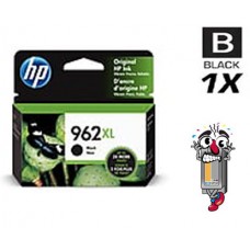 Genuine Hewlett Packard HP962XL Black High Yield Printhead Cartridge