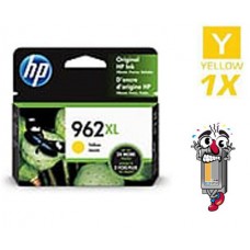 Genuine Hewlett Packard HP962XL High Yield Yellow Inkjet Cartridge