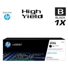 Genuine Hewlett Packard HP414X W2020X Black High Yield combo Laser Toner Cartridges