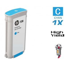 Genuine Hewlett Packard F9K17A HP728XL High Yield Cyan Ink Cartridge