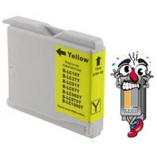Brother LC51Y Yellow Inkjet Cartridge Remanufactured