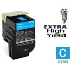 Lexmark 70C1XC0 Extra High Yield Cyan Laser Toner Cartridge Premium Compatible