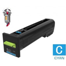 Genuine Lexmark 72K10C0 Cyan Laser Toner Cartridge